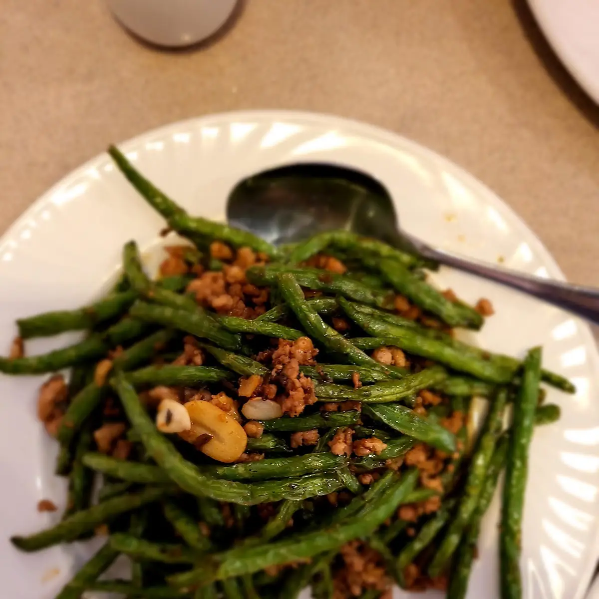 sauteed string bean干煸四季豆